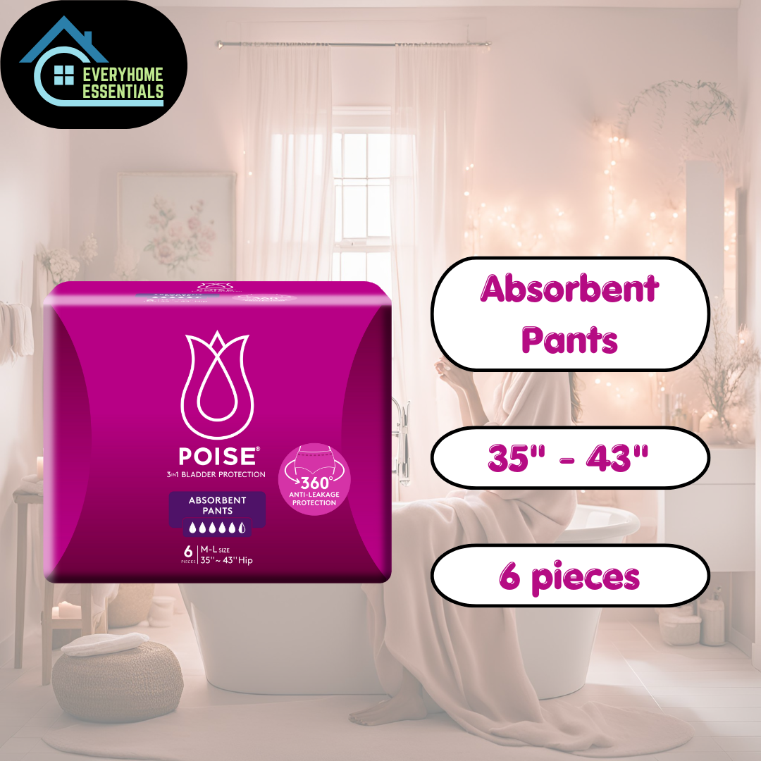 POISE Incontinence Sanitary Pads & Panty Liners (Assorted Sizes ...
