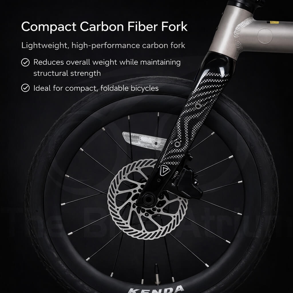 Java Neo 3 16" Trifold Bike | Carbon Fork Edition | 9-Speed Shimano ...