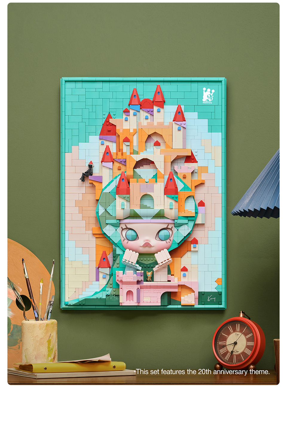 POP MART MOLLY Lost Triceratops Building Block Art | Shopee Singapore