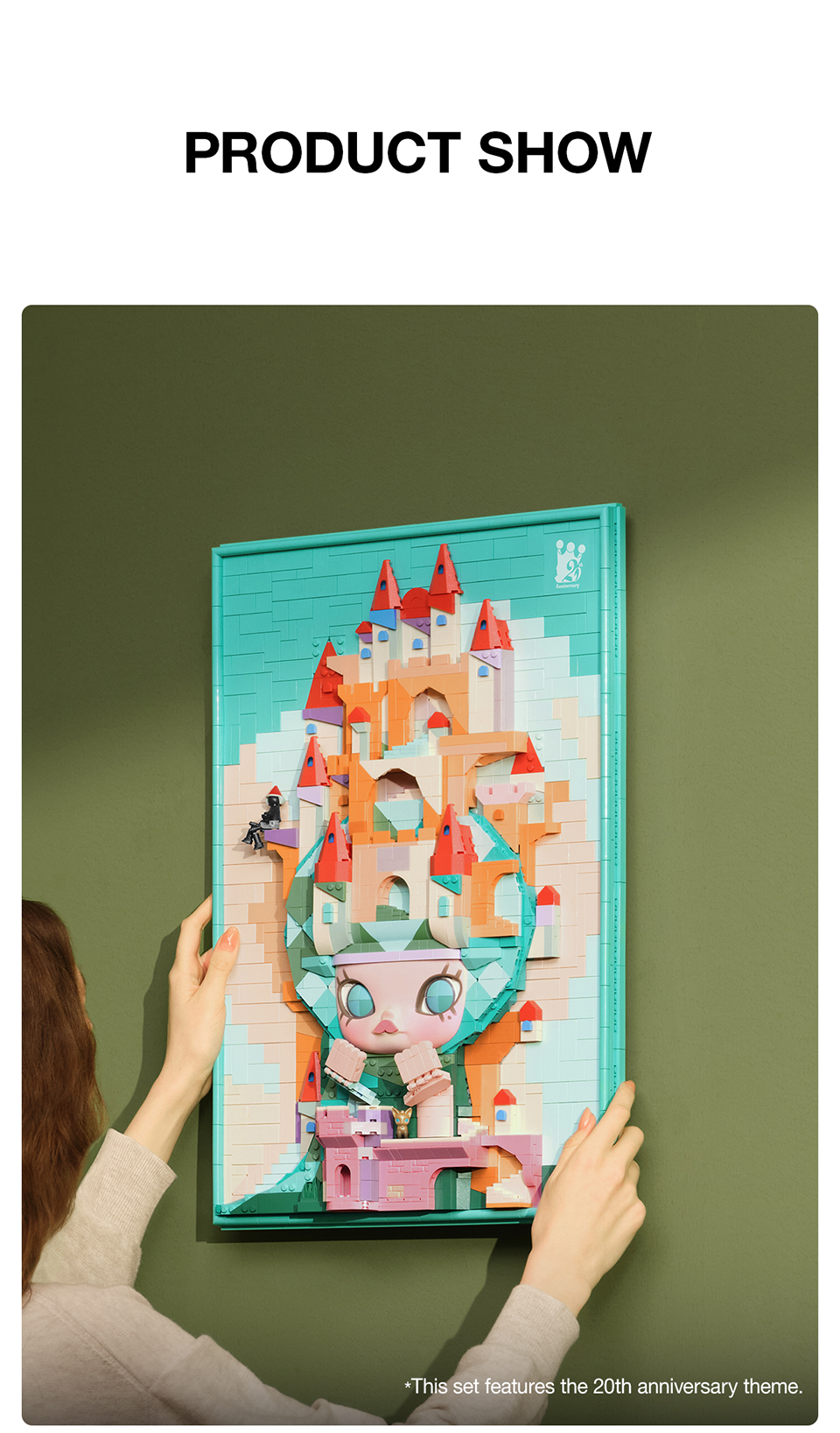 POP MART MOLLY Lost Triceratops Building Block Art | Shopee Singapore