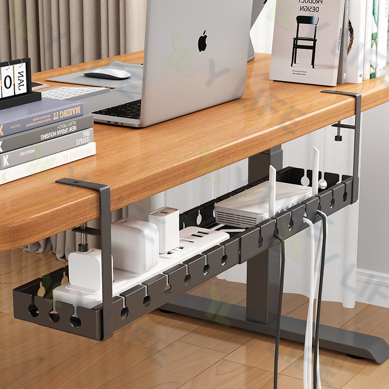 【24H Delivery】 YLIFE Extendable Under Table Cable Tray Under Desk Cable ...
