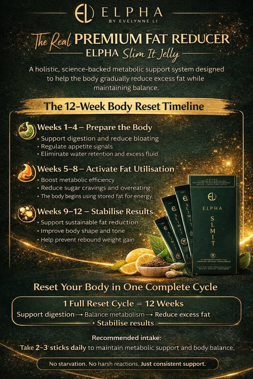 UP TO 18% OFF + GWP! KOREAN PREMIUM Elpha NUTRISLIM Fat Reducer Slim It ...