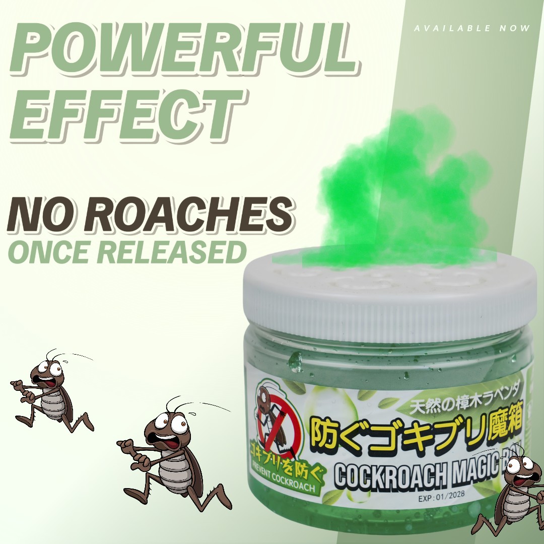 Cockroach Magic Box | Natural Cockroach Repellent | Long-Lasting Anti ...