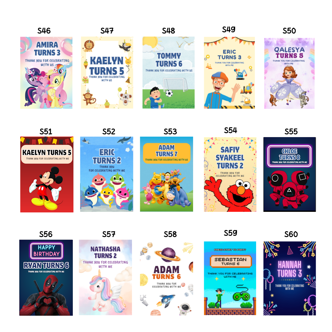 [SG Seller] Children Storybook Goodies Bag (5-in-1 Gift Set + FREE ...