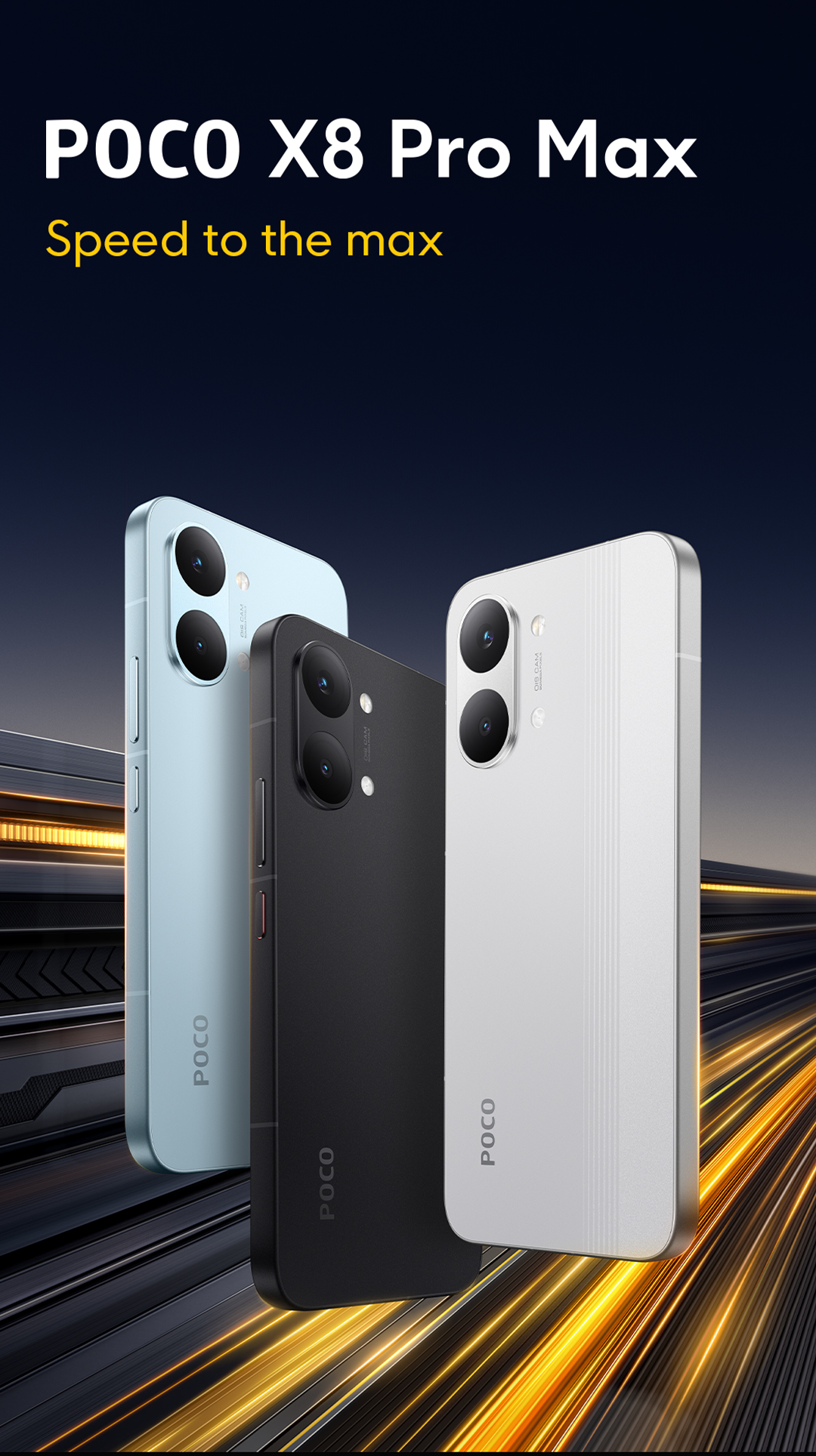 New POCO X8 Pro Max Smartphone | 12GB+256GB/12GB+512GB, Flagship ...
