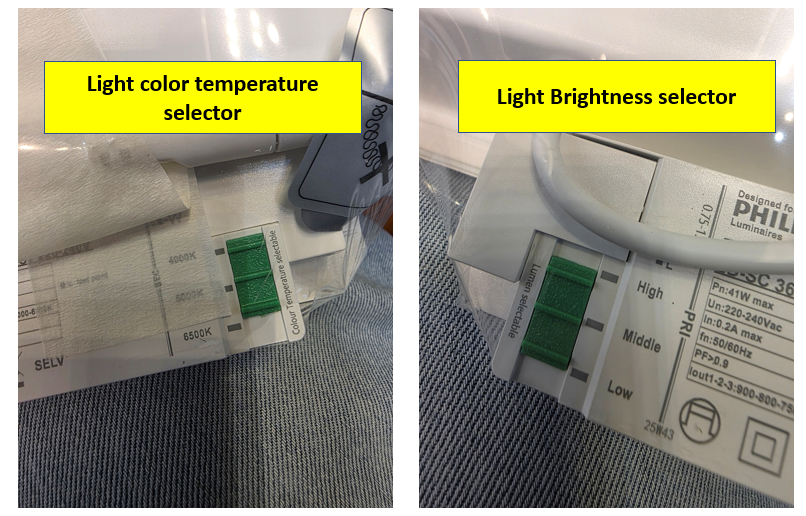 Philips RC048+/ RC170B LED panel for Office lighting/ 600X600/ 300X1200 ...