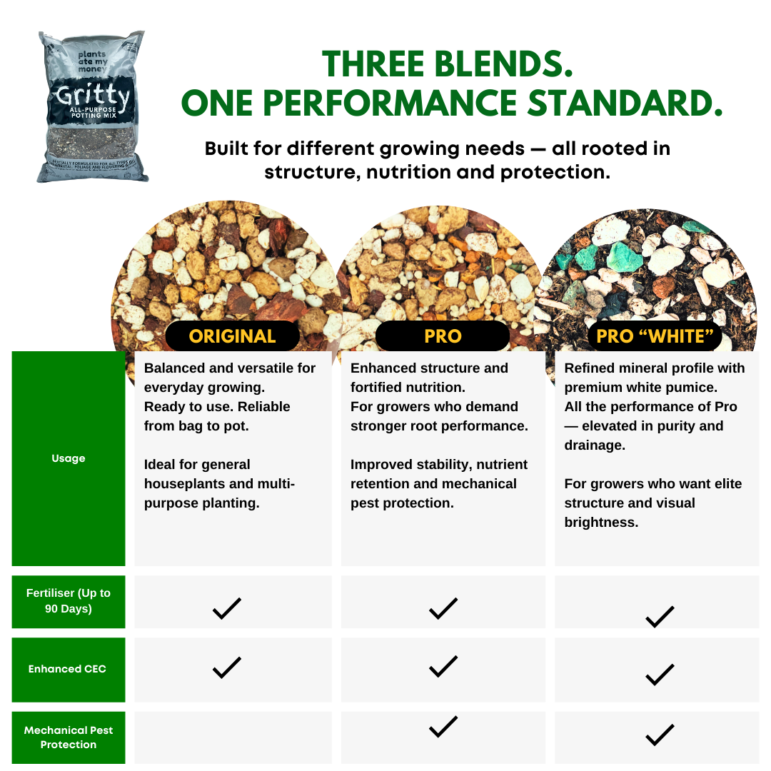PAMM GRITTY MIX – Advanced Substrate Made for Houseplants | Mineral ...