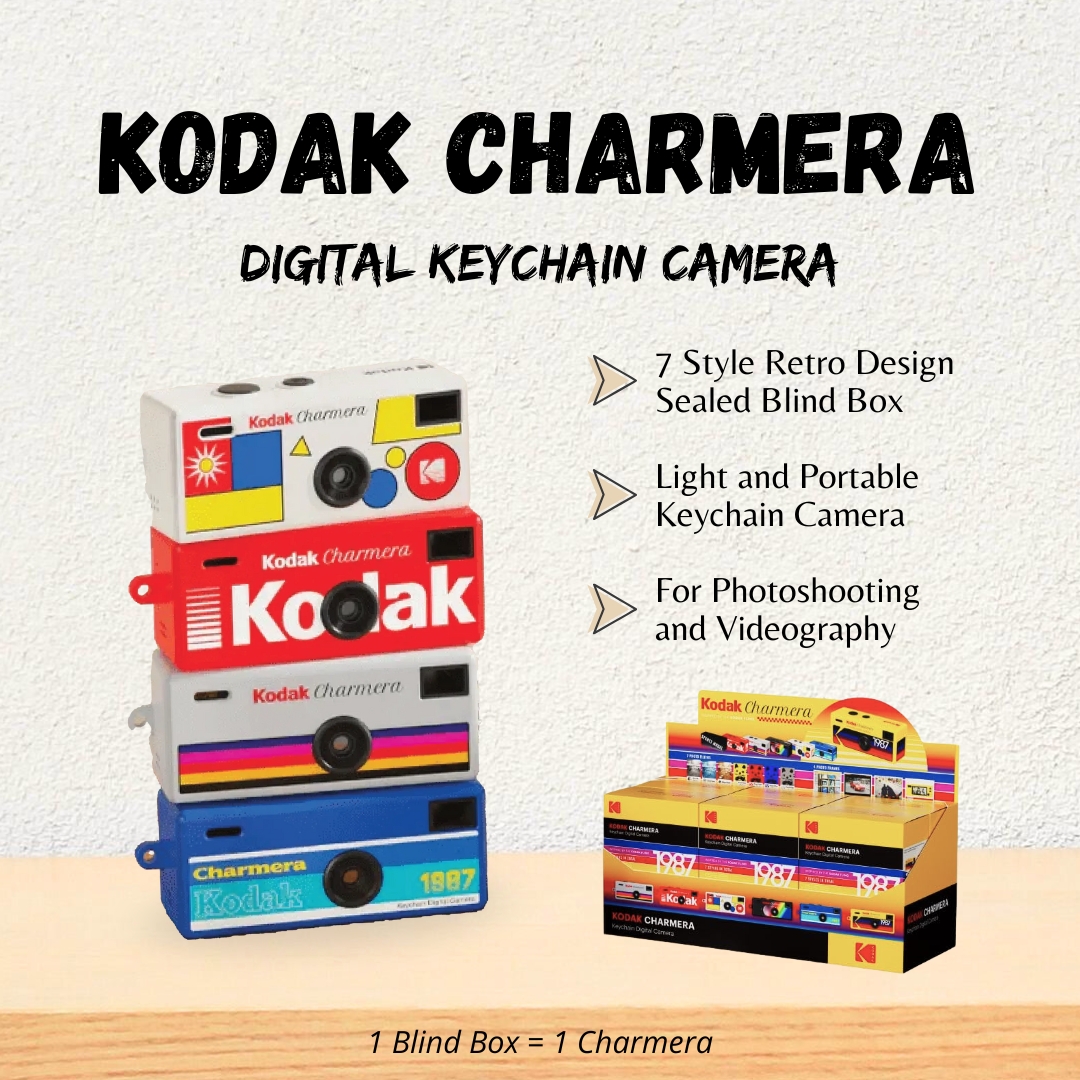 【Product Lab】SG Ready Stock Sealed KODAK Charmera Blind Box Digital ...