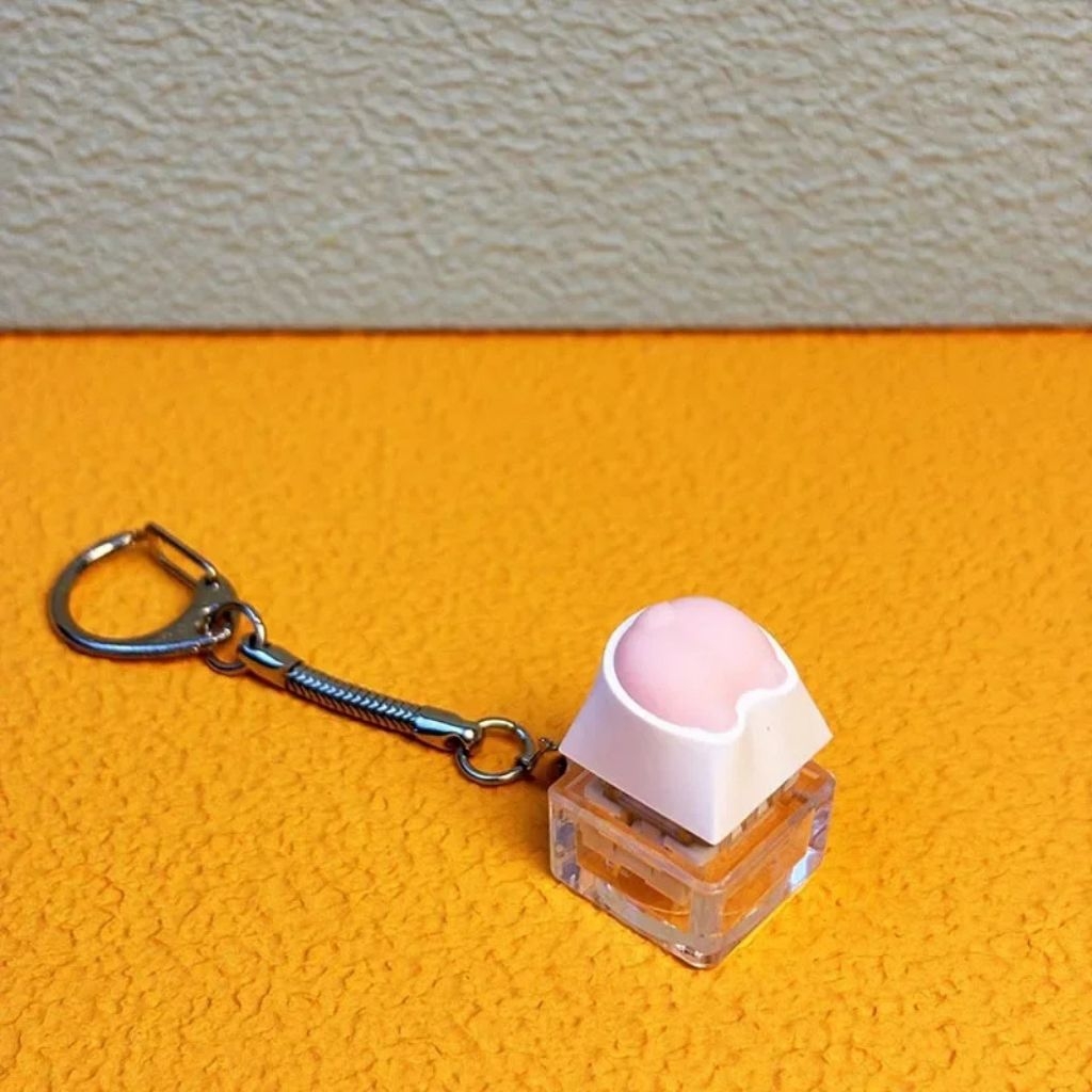 Single Keyboard Fidget Clicker Keychain Stress Relief Anxiety ...
