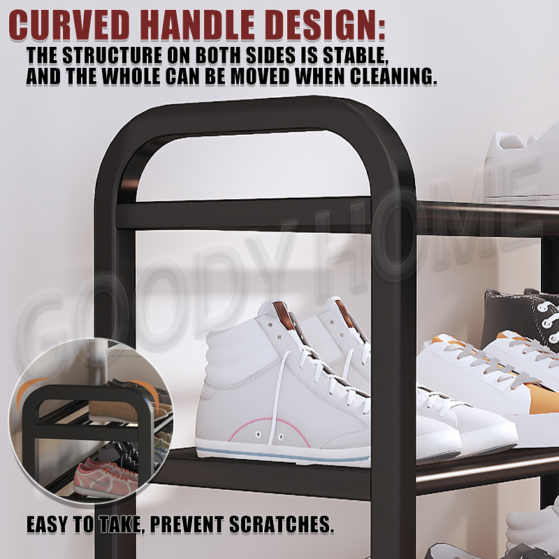 Life Stow|Multi-layer Shoe Rack Simple Shoe Storage Rack Thicken Steel ...