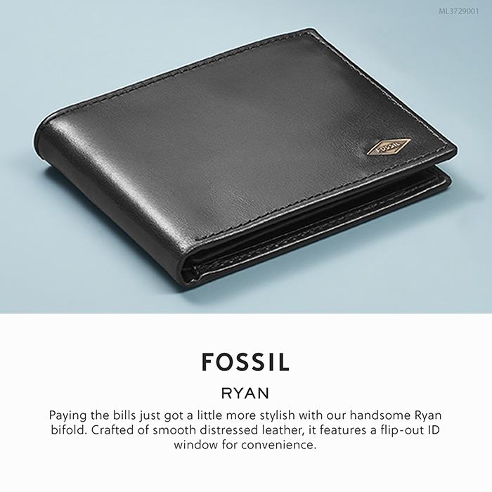 Fossil Ryan RFID Wallet ML3729001 | Shopee Singapore