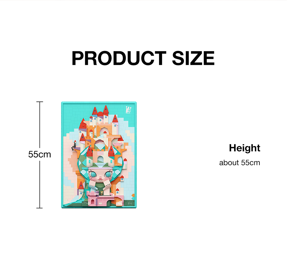POP MART MOLLY Lost Triceratops Building Block Art | Shopee Singapore