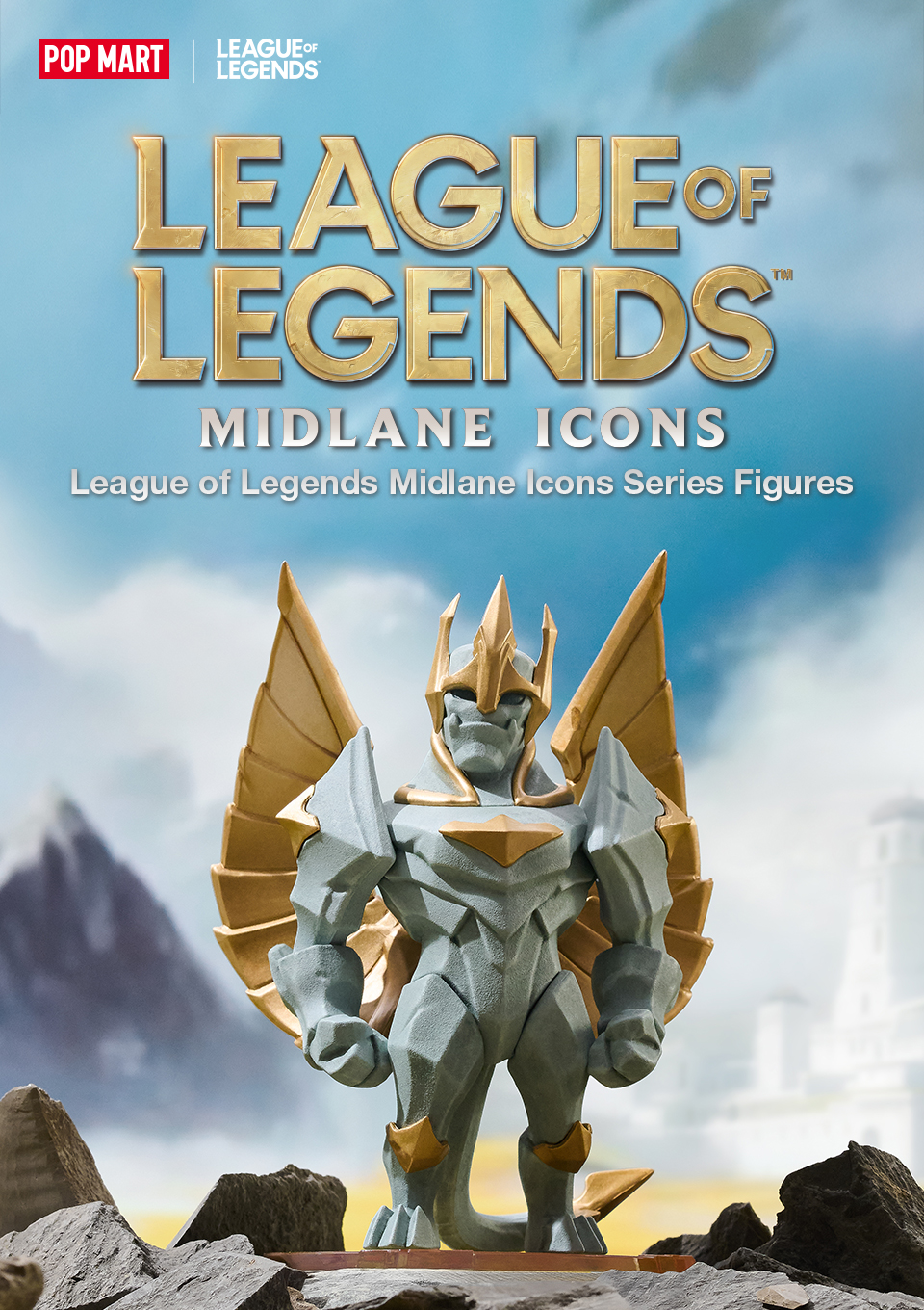 POP MART League of Legends Midlane Icons Series Figures Blind Box ...