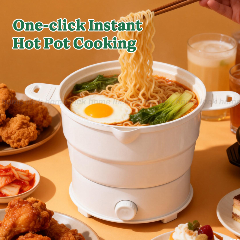 1.2L Multifunctional Electric Cooker Foldable travel boiling water ...