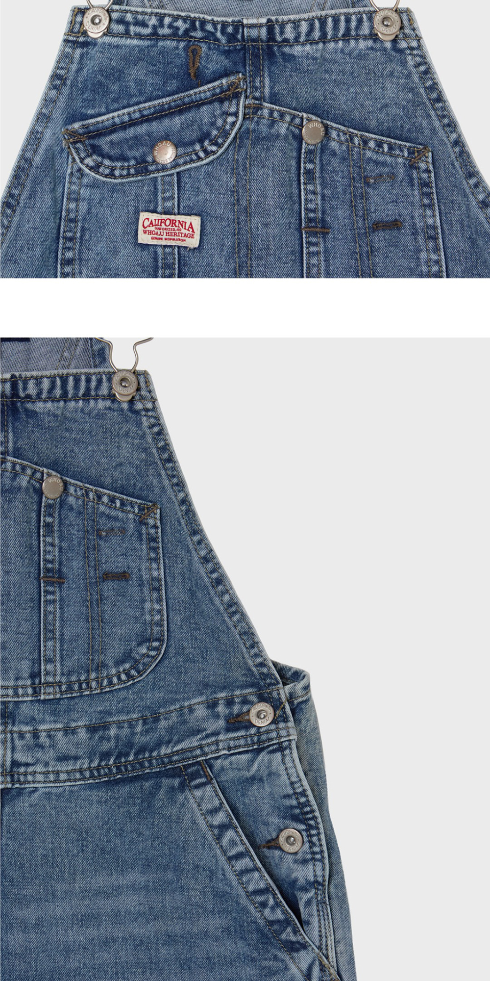 [WHO.A.U] Denim Overall(Female) | WHTJG2357F | Shopee Singapore