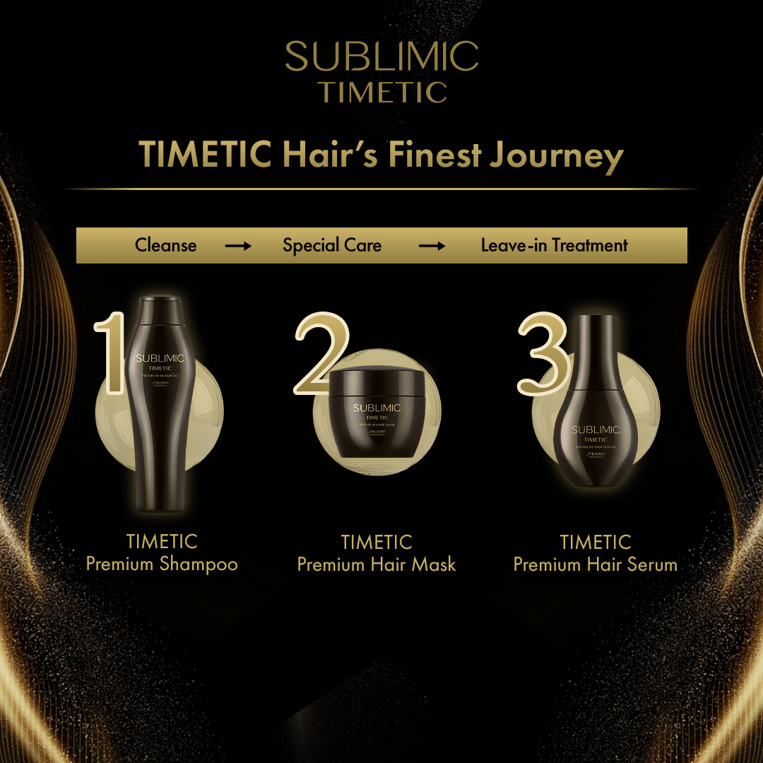 SUBLIMIC TIMETIC Premium Hair Serum by Shiseido Professional 110g ...