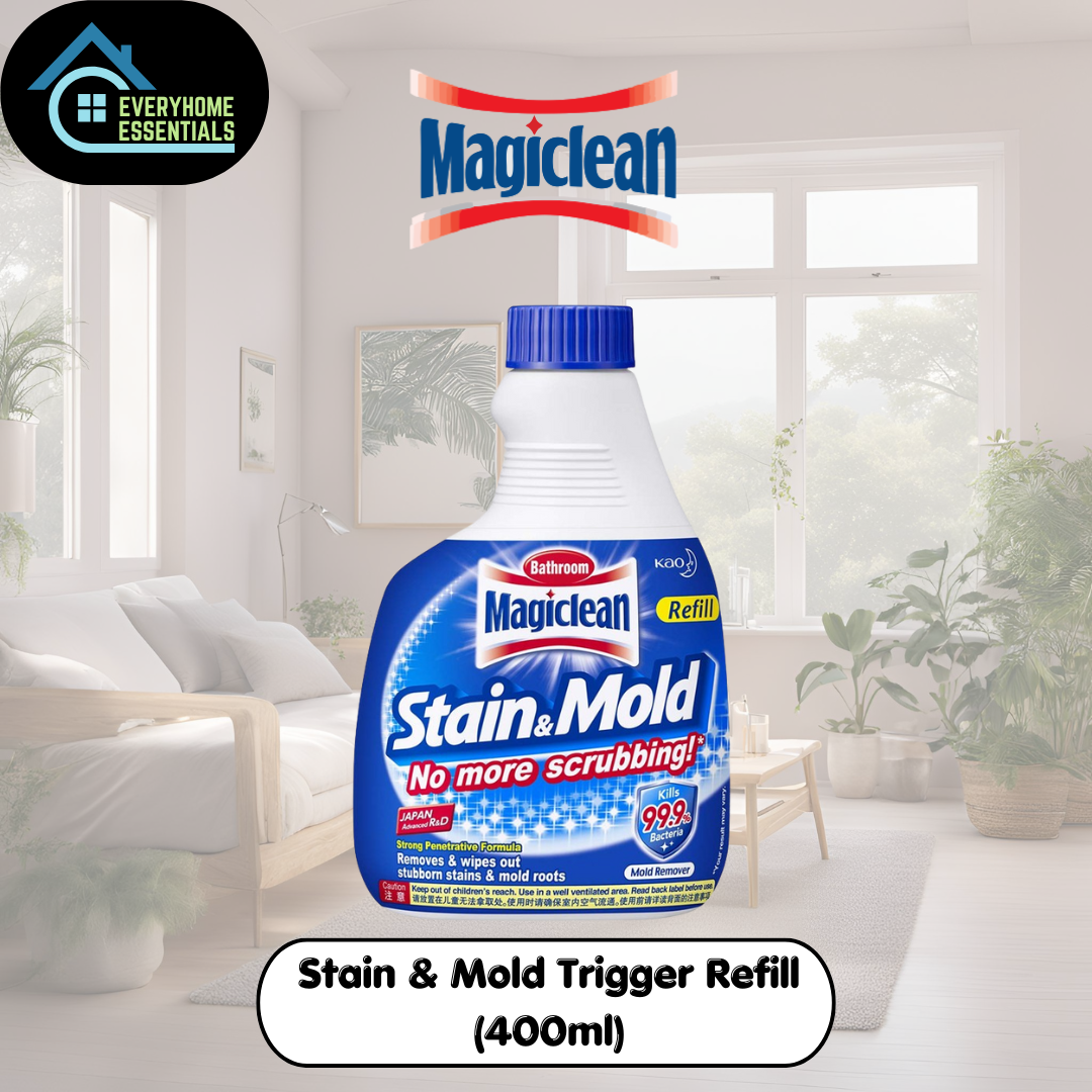 MAGICLEAN Bathroom Stain & Mold Remover/Refill (400ml) | Shopee Singapore