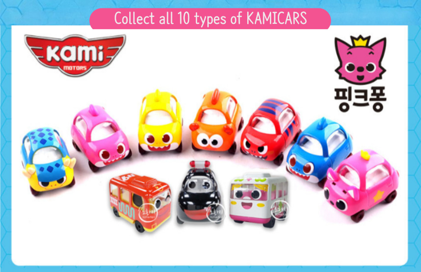 Pinkfong Baby Shark Kamicar | Choose from 10 Character Designs ...