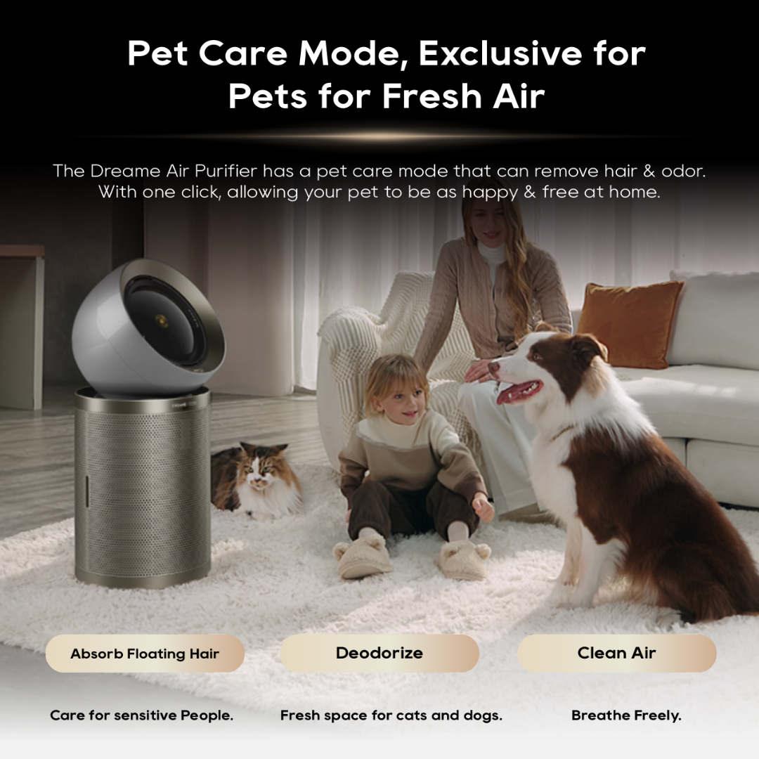 Dreame PM10 Air Purifier Fan Powered By DC Fan DualAirflow Modulation ...