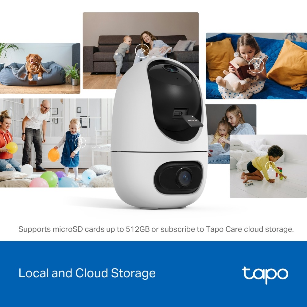 TP Link Tapo C245D Dual Lens Pan/Tilt Security Camera | Shopee Singapore