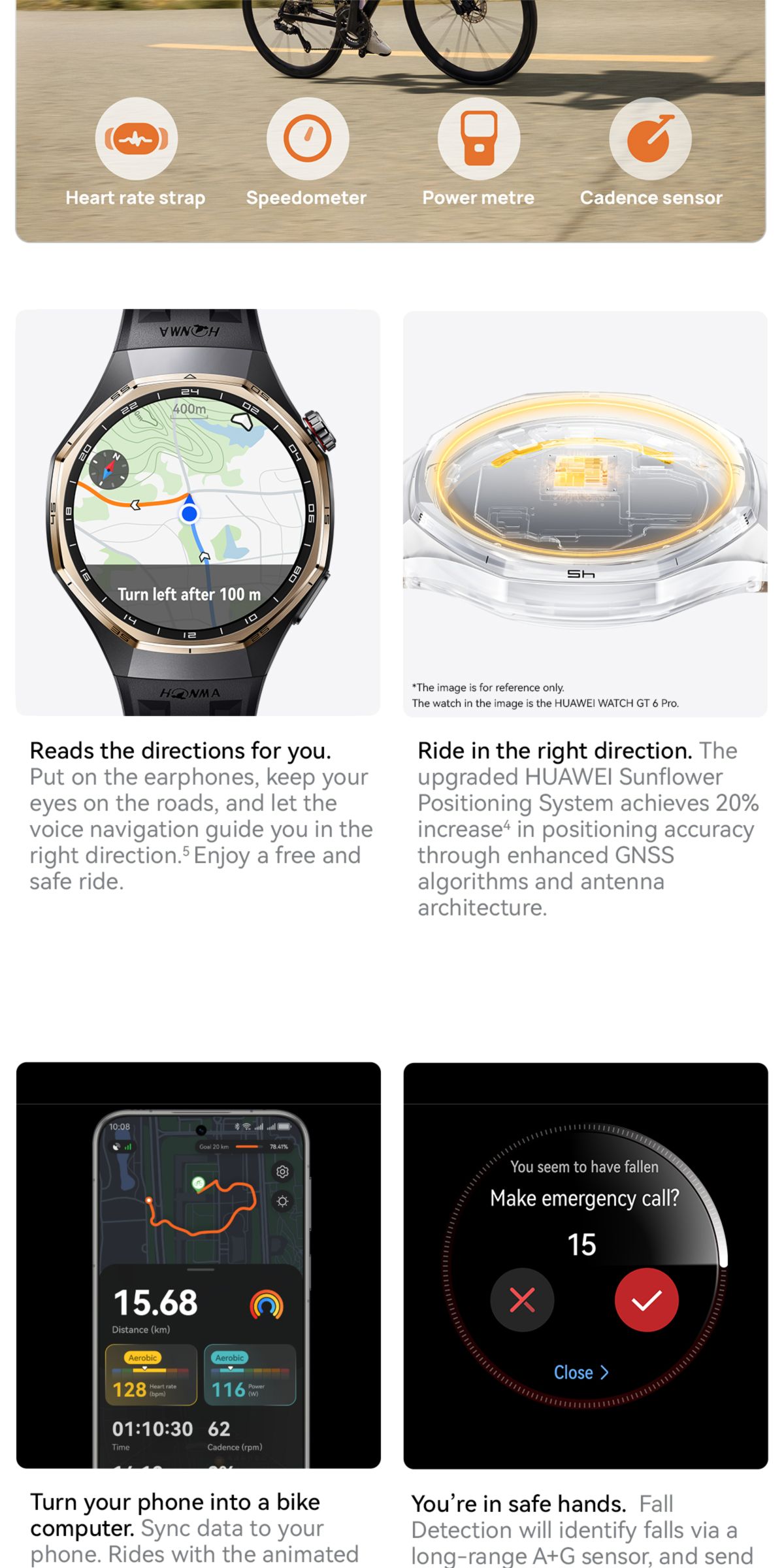 HONMA x HUAWEI WATCH GT 6 Pro Smartwatch | Shot Distance and Green ...