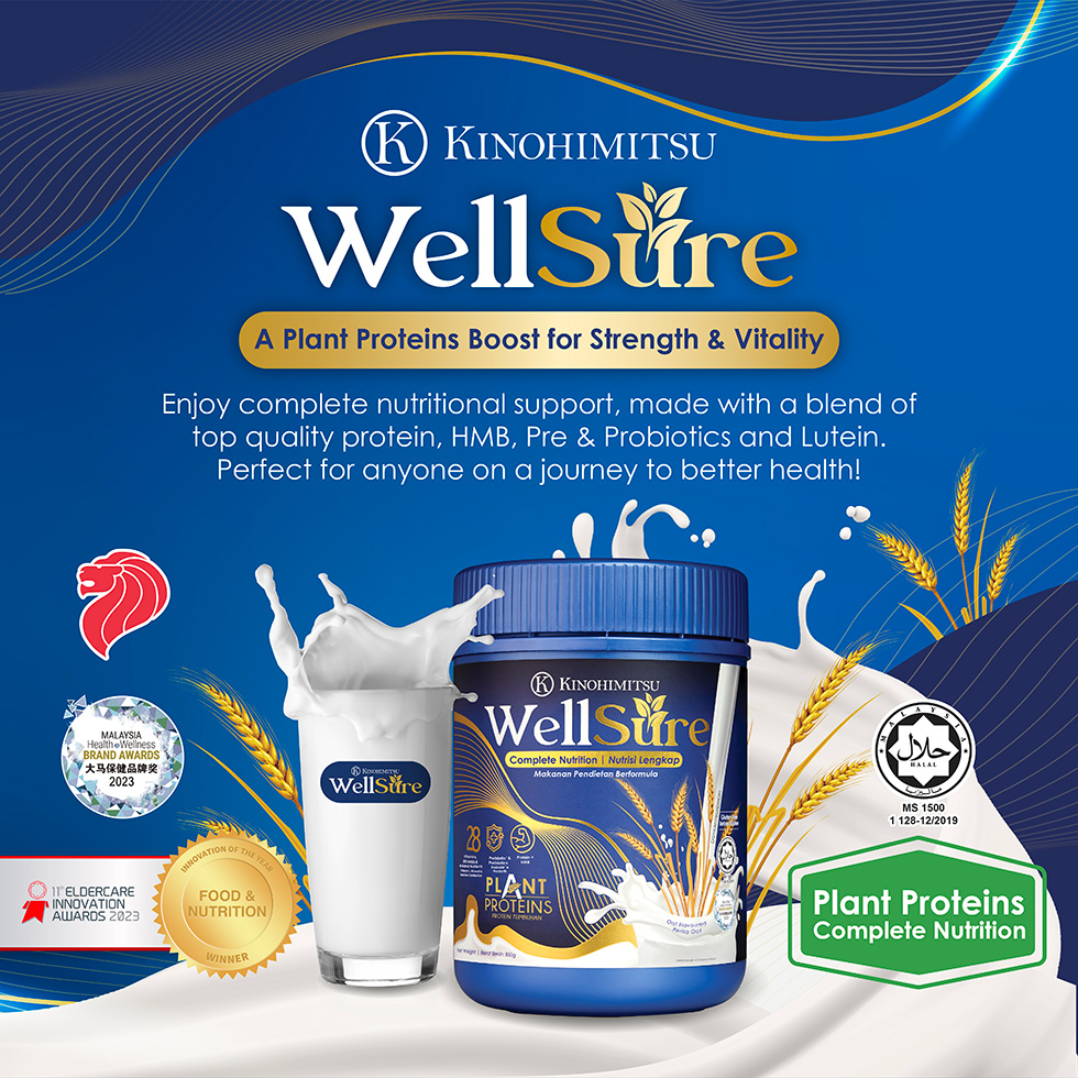 Kinohimitsu WellSure Pre & Probiotics Plant-Based Complete Nutrition ...