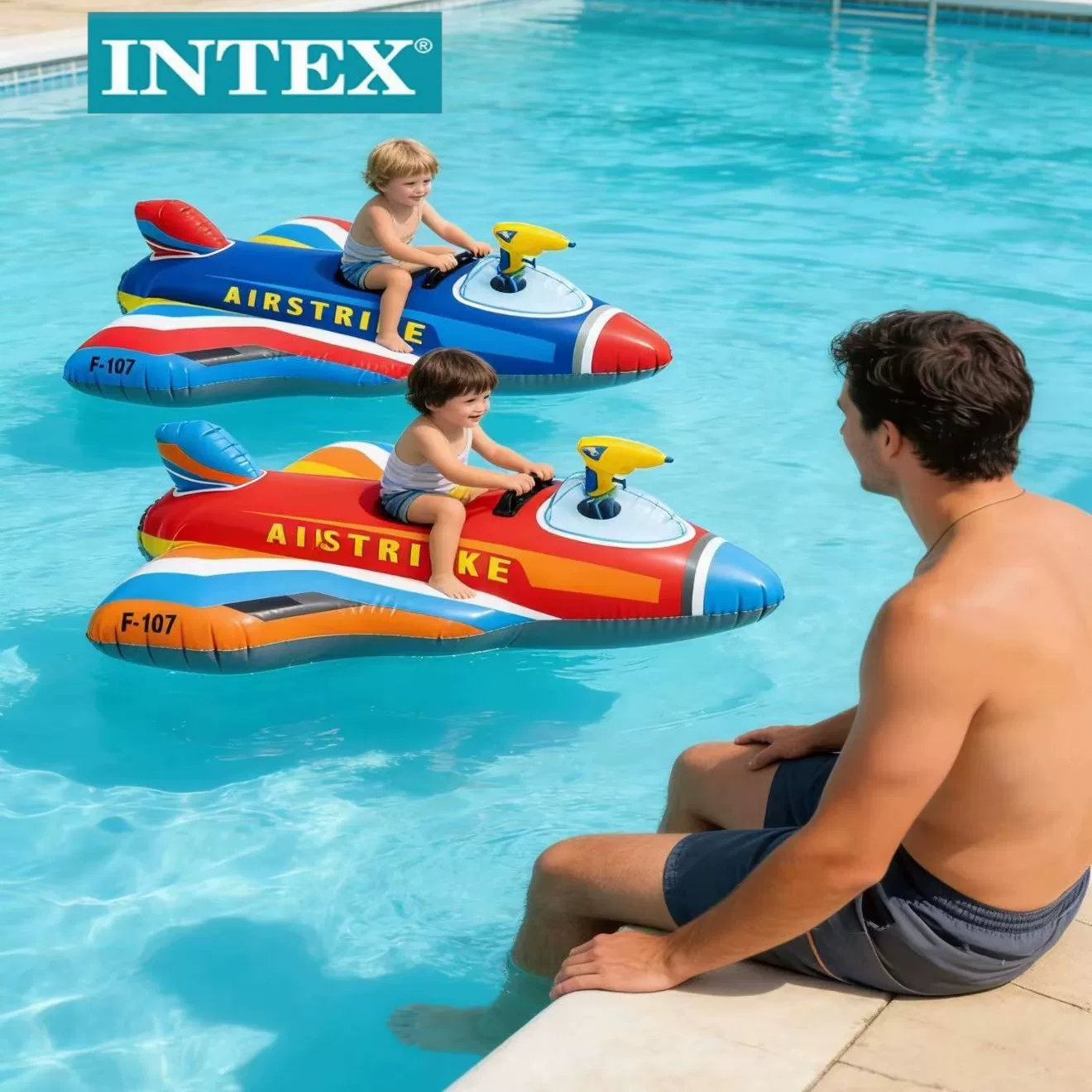 [SG Stock] Giant Inflatable Float Swimming Floaties Inflatable Ride-On ...