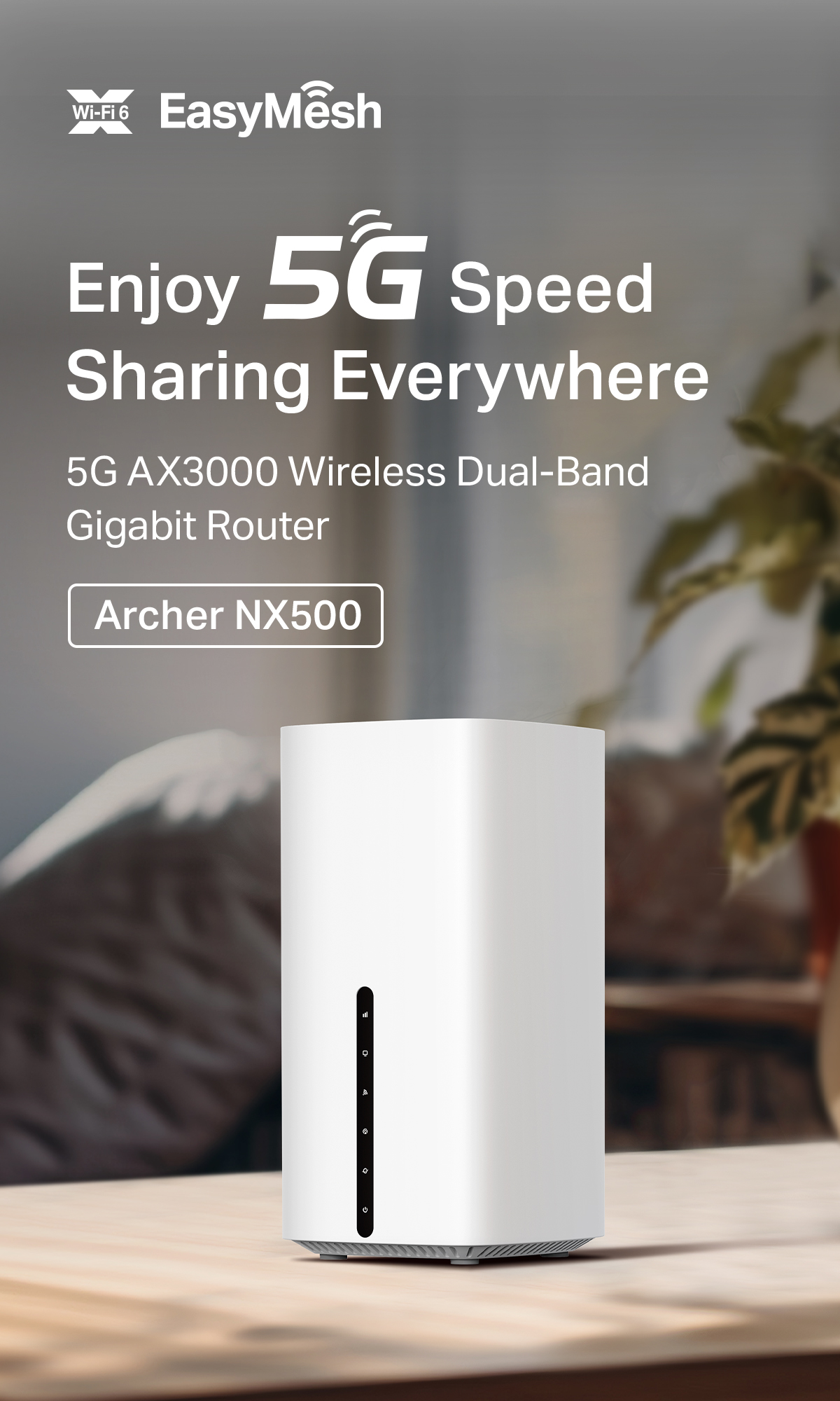 TP-Link 5G AX1800 Wireless Dual-Band Gigabit EasyMesh Router Archer ...