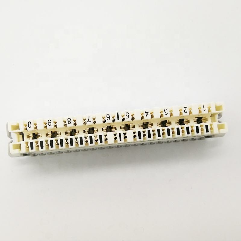 10 pair krone disconnection module lsa strip block telephone terminal ...