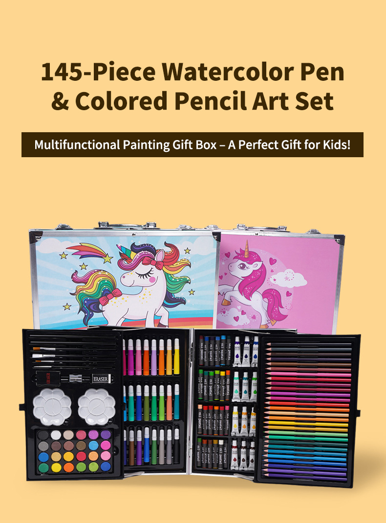 TURTLE 145PCS Children's Paintigg Tool/ Set art painting complete set ...