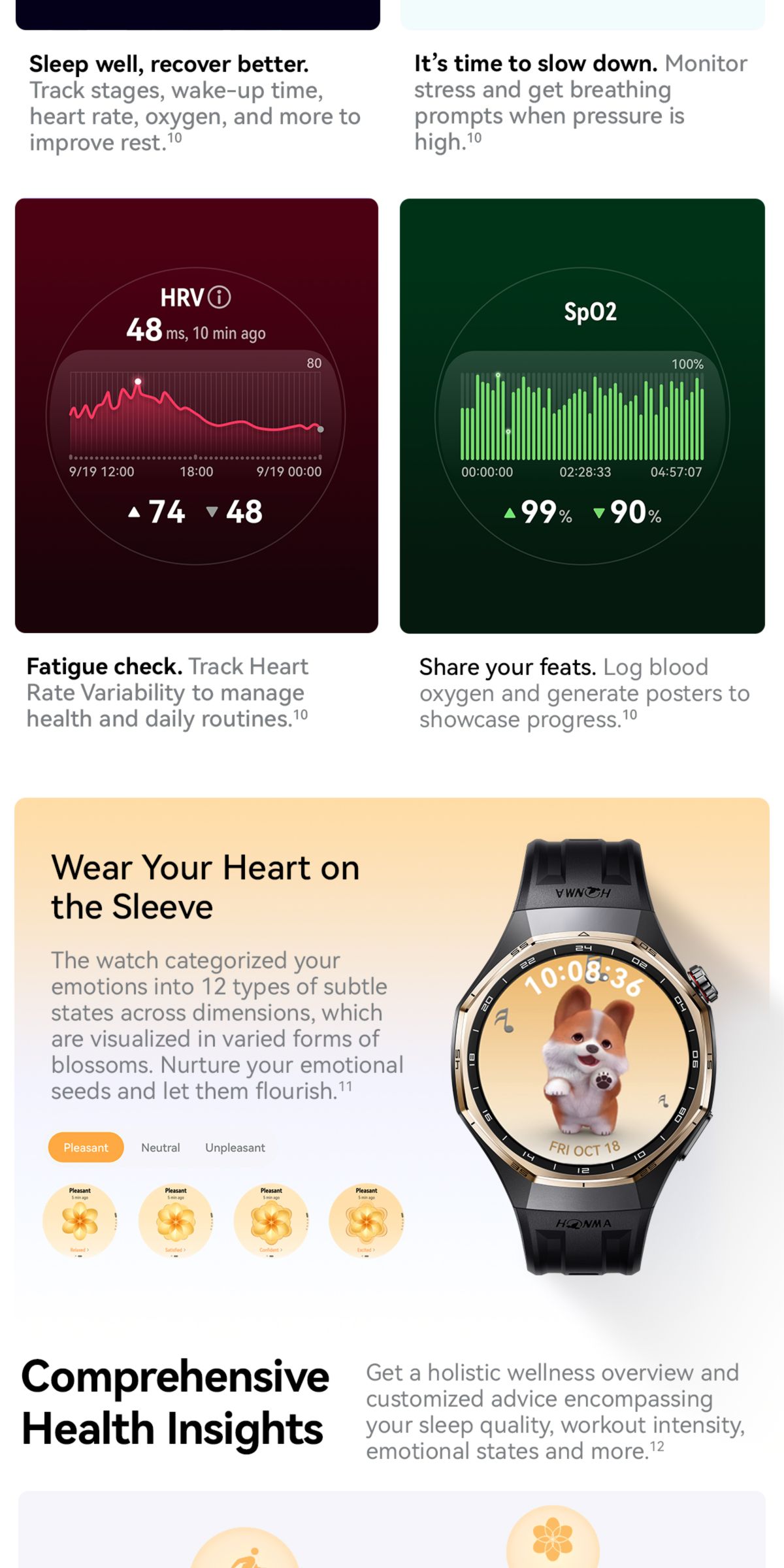 HONMA x HUAWEI WATCH GT 6 Pro Smartwatch | Shot Distance and Green ...