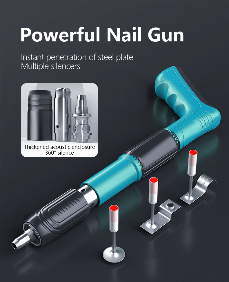 【24 Hours Delivery】 Nail Gun Multifunction Fast Fastening Hardware ...