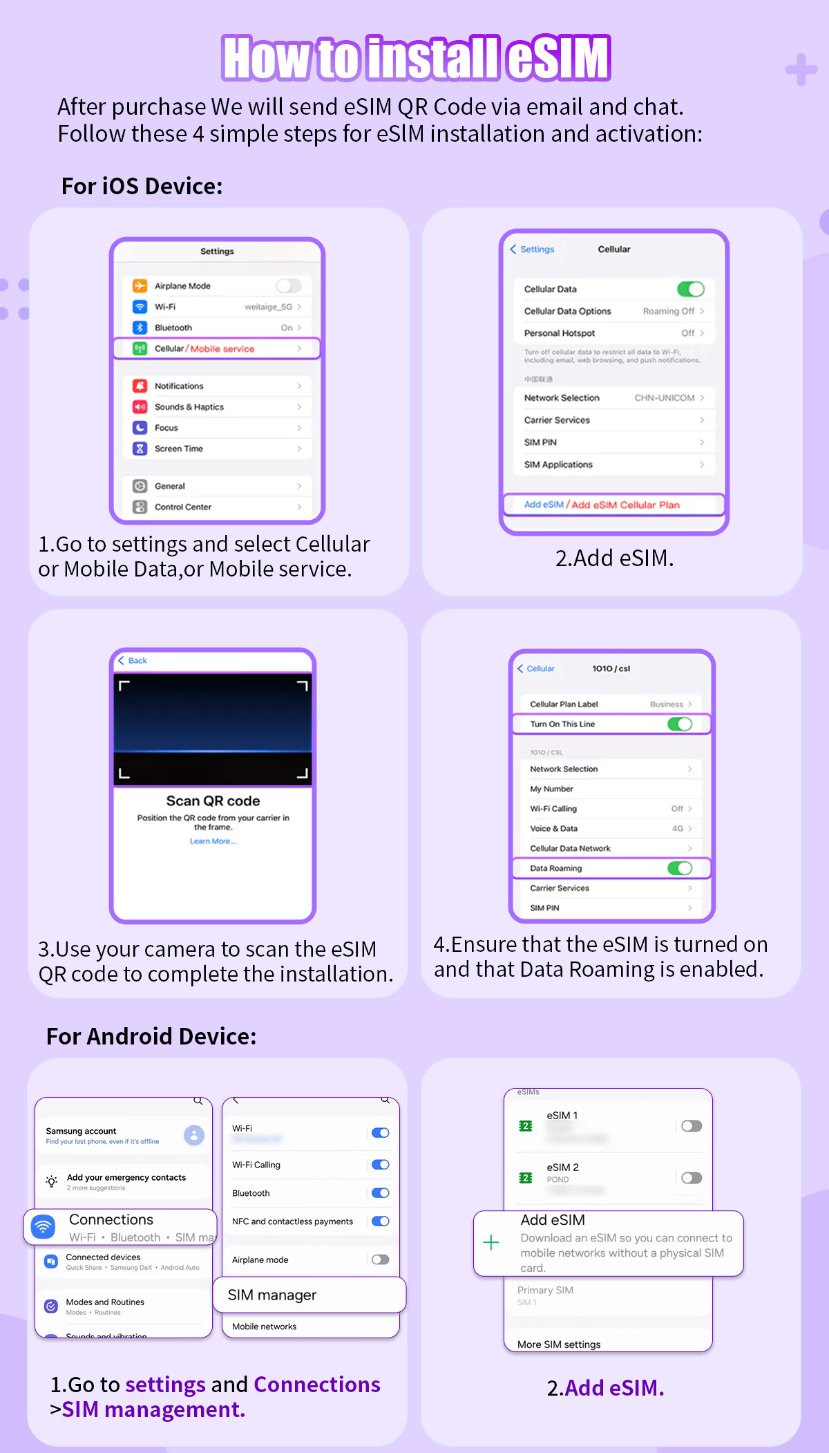 CSL Japan eSIM 5G 1-30 Days High-Speed Data 500MB-20GB esim Japan SIM ...