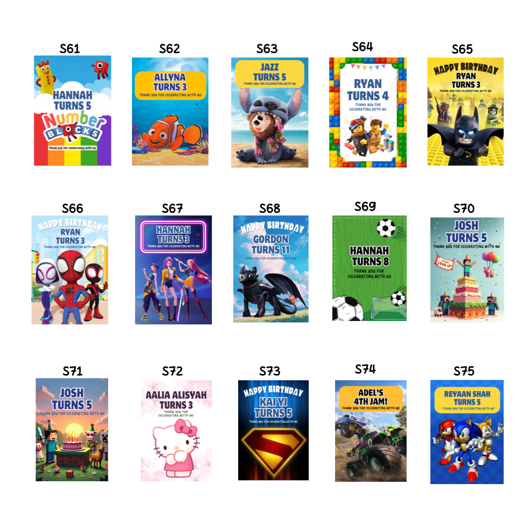 [SG Seller] Children Storybook Goodies Bag (5-in-1 Gift Set + FREE ...