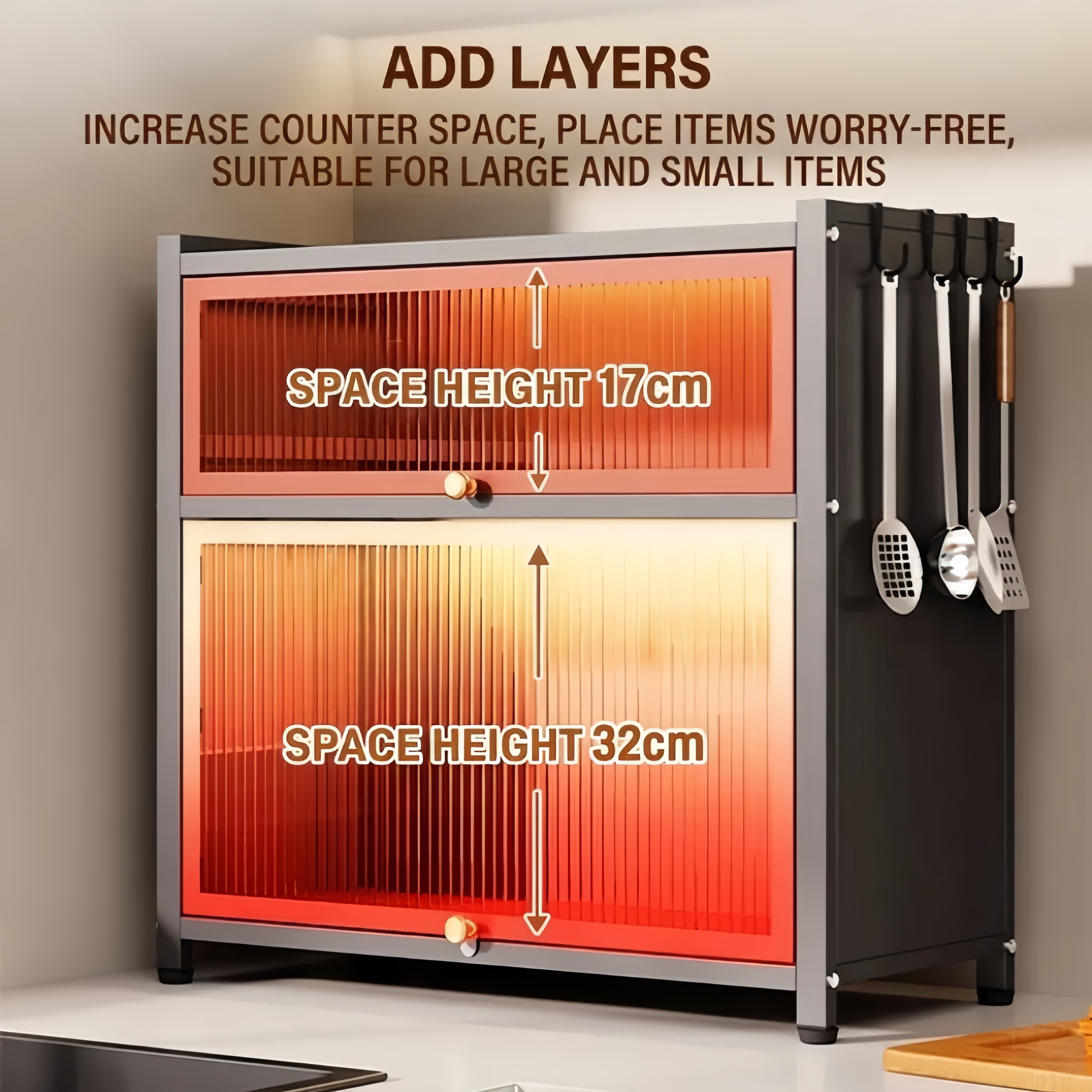 Storage Rack Stainless Steel Kitchen Spice Rack Dish Rack Plate Drying ...
