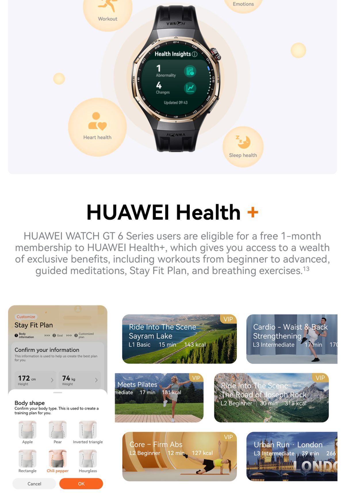HONMA x HUAWEI WATCH GT 6 Pro Smartwatch | Shot Distance and Green ...