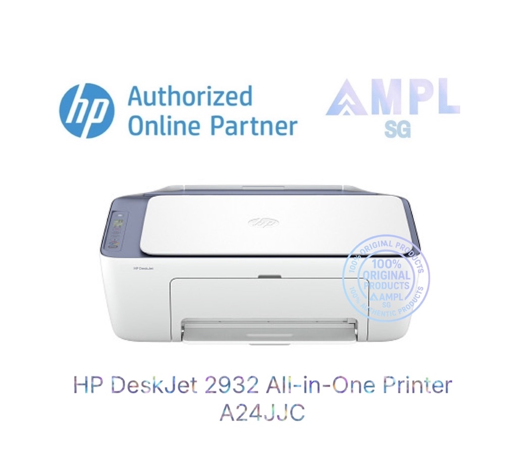 HP DeskJet 2932 All-in-One Printer | Print, copy, scan, wireless ...