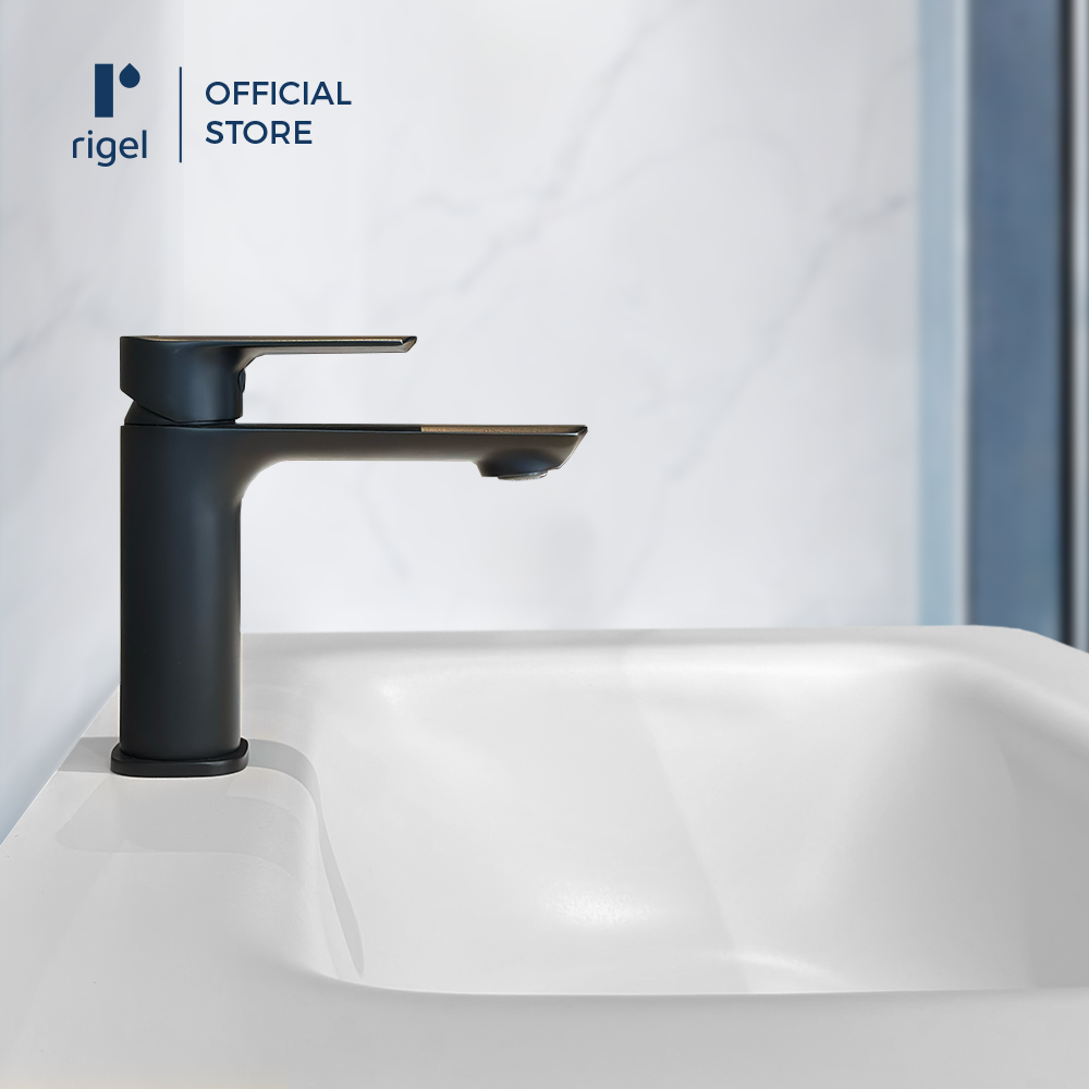 RIGEL Matte Black Basin Mixer Tap MXB721101 (BM) | Shopee Singapore