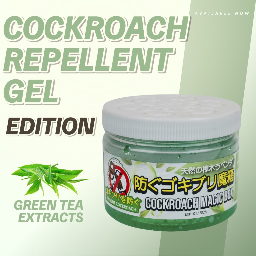 Cockroach Magic Box | Natural Cockroach Repellent | Long-Lasting Anti ...