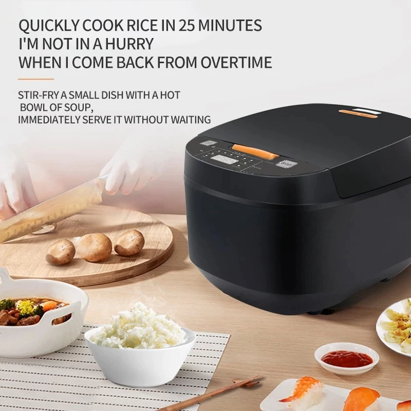 5L Big Rice cookerRice Cooker Multifunction Smart Screen Electric Rice ...