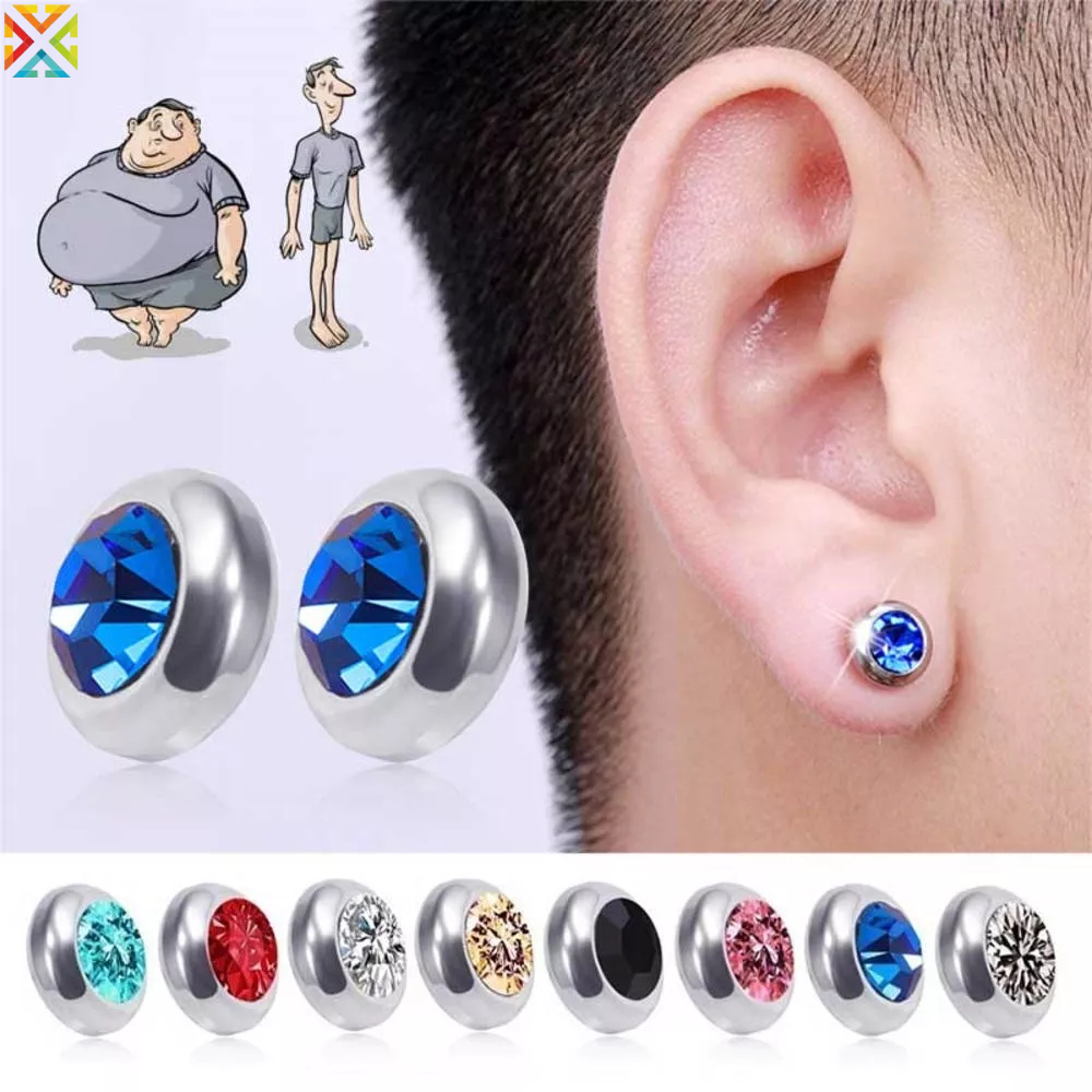 Mens on sale blue earrings