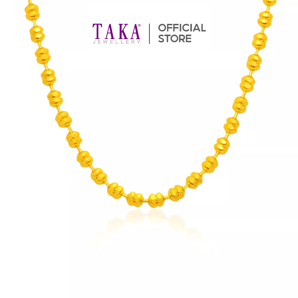 TAKA Jewellery 916 Gold Bracelet with Bell - TAKA Jewellery