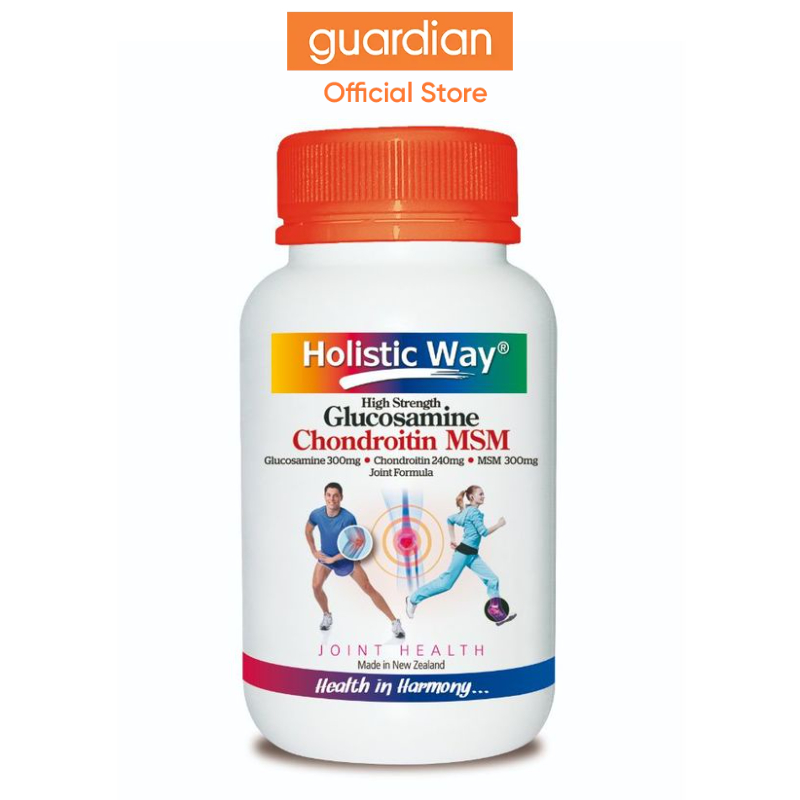 Holistic Way Glucosamine Chondroitin Msm 840Mg Shopee Singapore