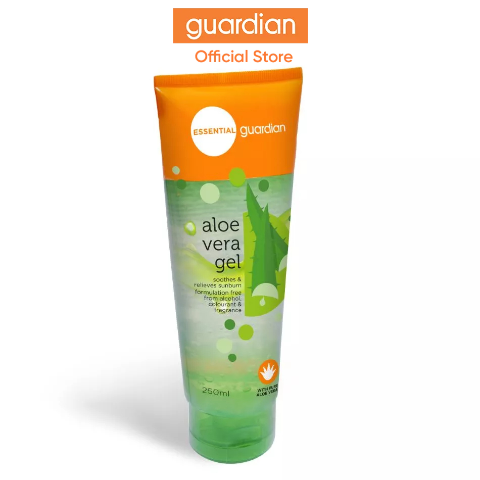Guardian Essential Aloe Vera Gel 250ml | Shopee Singapore