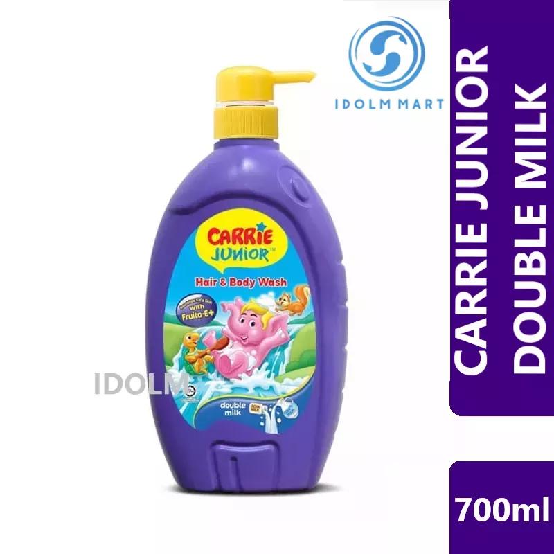 [ Bundle of 2 Bottles ] Carrie Junior Baby Hair & Body Wash Double