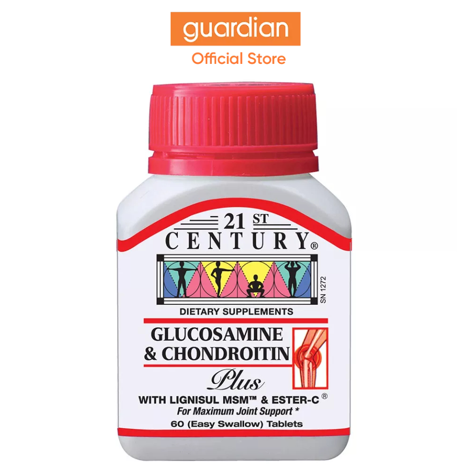 21st Century Glucosamine & Chondroitin Plus MSM 60s Shopee Singapore