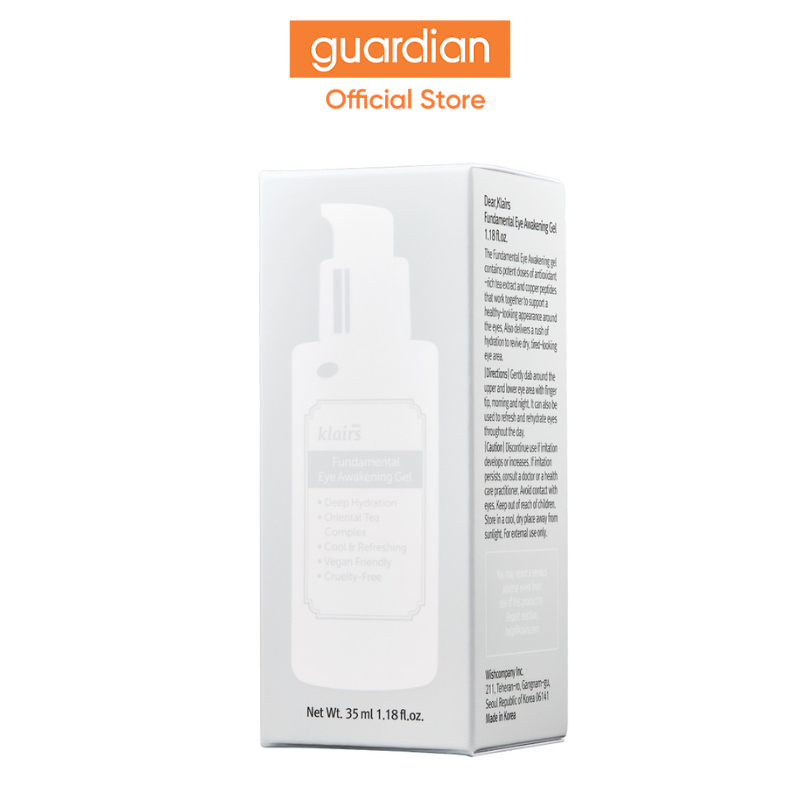 Dear, Klairs Fundamental Eye Awakening Gel, 35Ml | Shopee Singapore