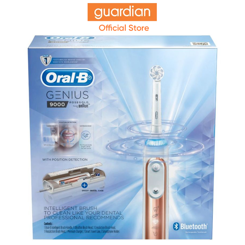 Oral-B® Genius 9000 Rosegold Rechargeable Toothbrush 1 Count | Shopee ...