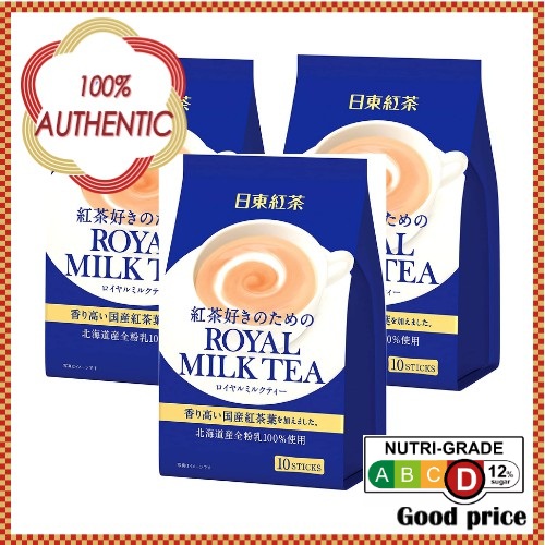 [In stock] 【3 Pack set】NITTO TEA Royal Milk Tea 10 Sticks × 3 | Shopee ...