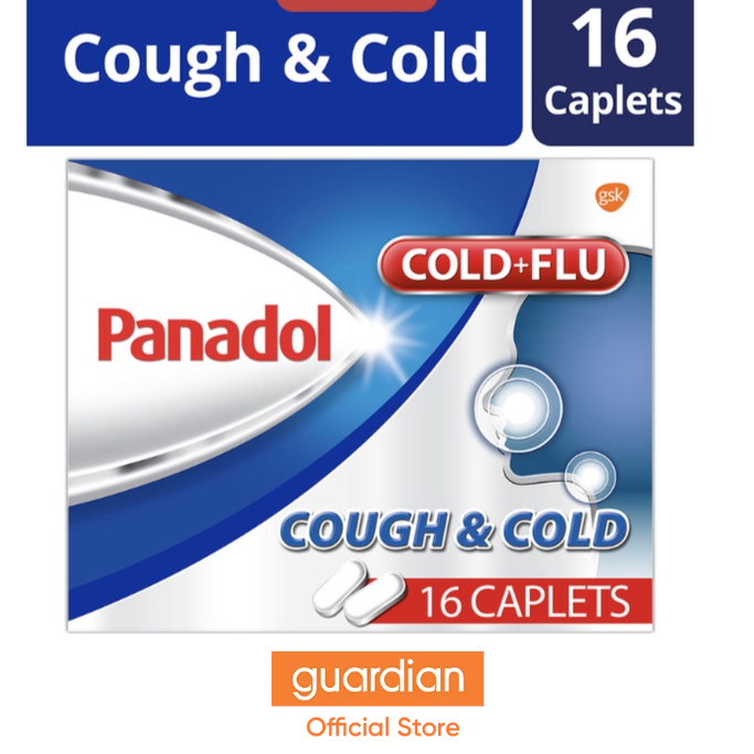 Panadol Cough & Cold, 16 caplets Shopee Singapore